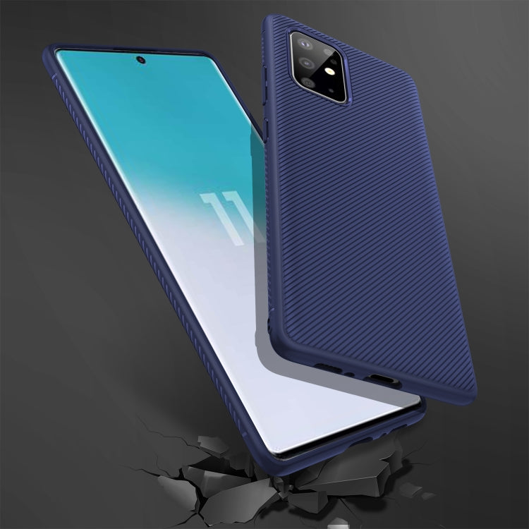 For Galaxy S20+ Lenuo Leshen Series Stripe Texture TPU Case