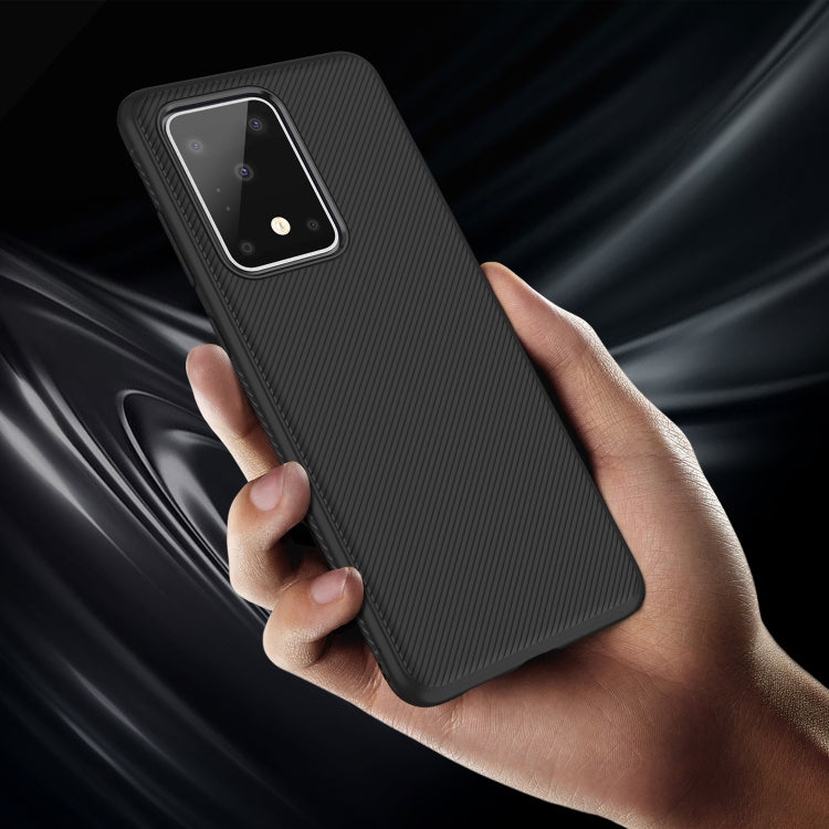 For Galaxy S20 Ultra Lenuo Leshen Series Stripe Texture TPU Case