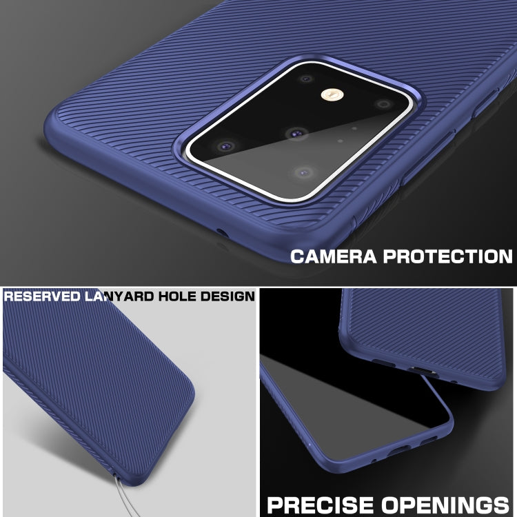 For Galaxy S20 Ultra Lenuo Leshen Series Stripe Texture TPU Case