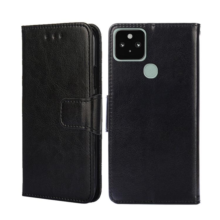 For Google Pixel 5 Crystal Texture Leather Phone Case