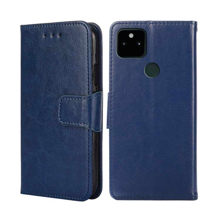 For Google Pixel 5A Crystal Texture Leather Phone Case