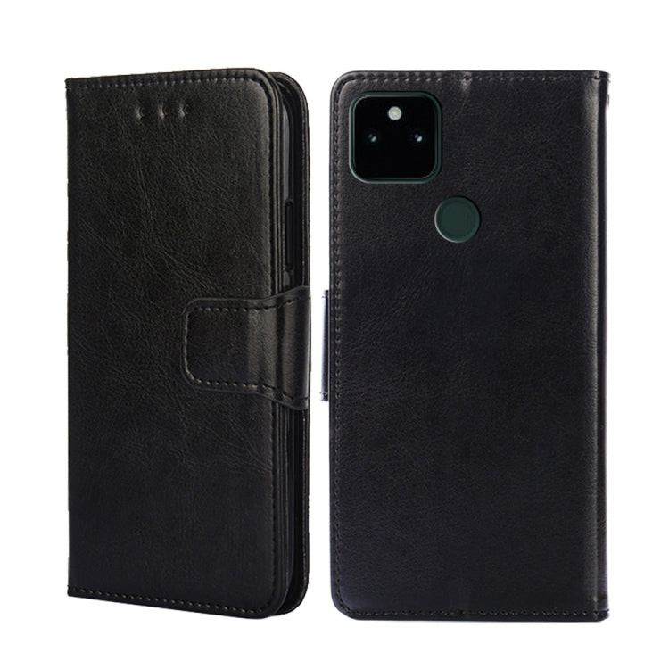 For Google Pixel 5A Crystal Texture Leather Phone Case