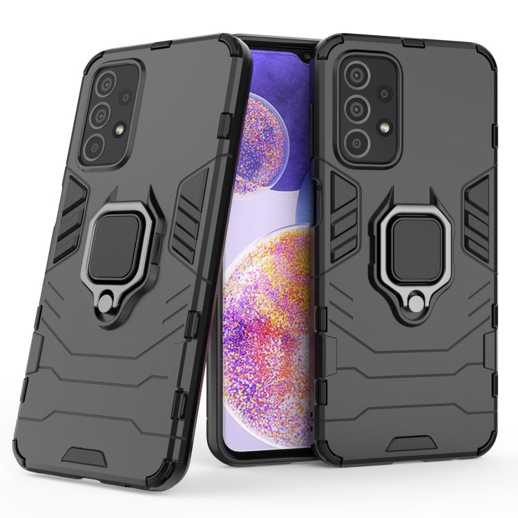 For Samsung Galaxy A23 Magnetic Ring Holder PC + TPU Phone Case