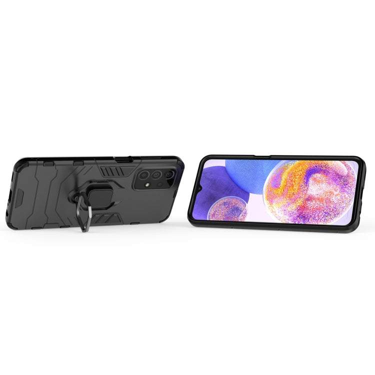 For Samsung Galaxy A23 Magnetic Ring Holder PC + TPU Phone Case