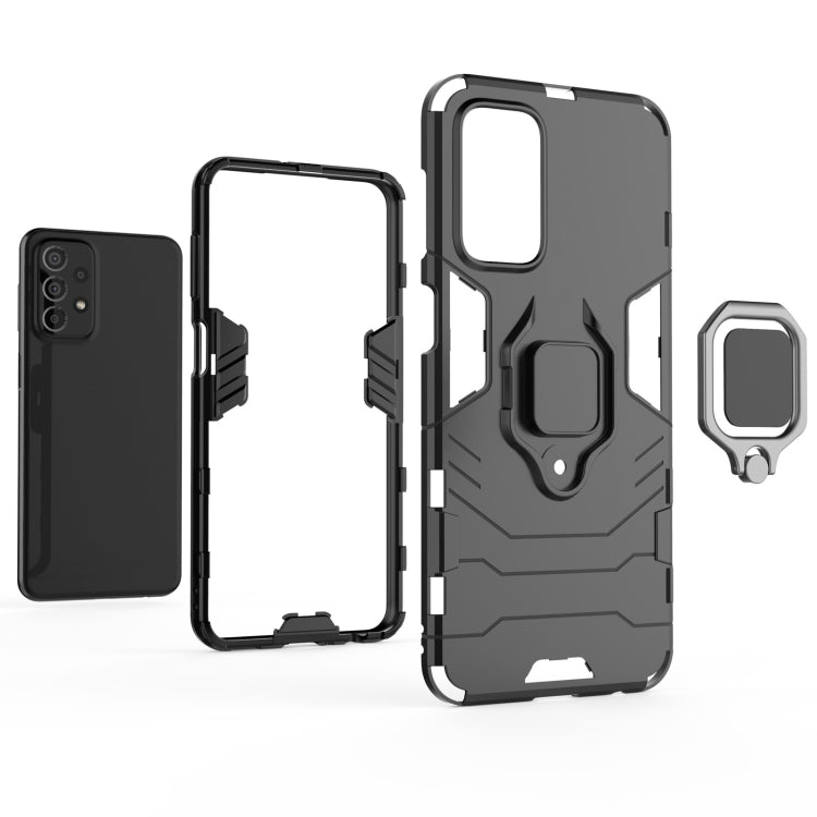 For Samsung Galaxy A23 Magnetic Ring Holder PC + TPU Phone Case