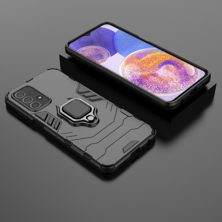 For Samsung Galaxy A23 Magnetic Ring Holder PC + TPU Phone Case