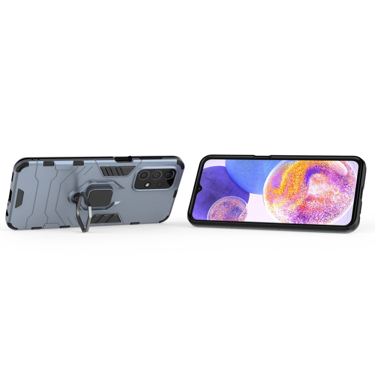 For Samsung Galaxy A23 Magnetic Ring Holder PC + TPU Phone Case
