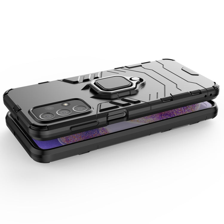 For Samsung Galaxy A23 Magnetic Ring Holder PC + TPU Phone Case