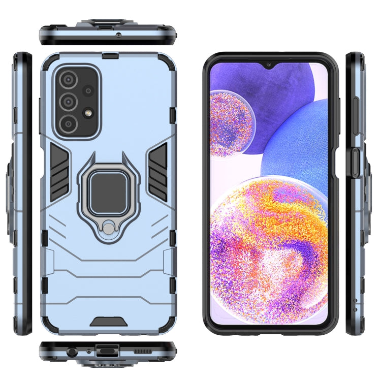 For Samsung Galaxy A23 Magnetic Ring Holder PC + TPU Phone Case