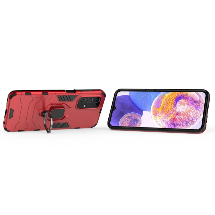 For Samsung Galaxy A23 Magnetic Ring Holder PC + TPU Phone Case
