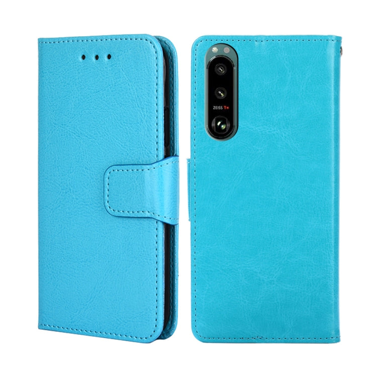 For Sony Xperia 5 III Crystal Texture Leather Phone Case