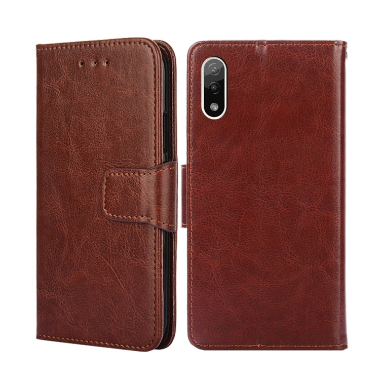 For Sony Xperia ACE II Crystal Texture Leather Phone Case