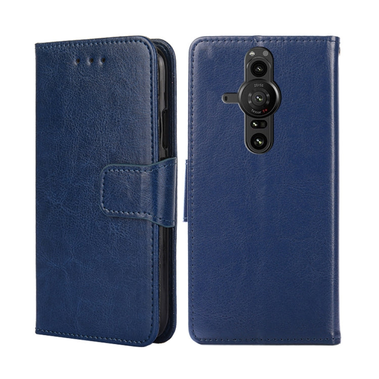 For Sony Xperia Pro-I Crystal Texture Leather Phone Case