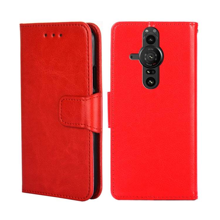 For Sony Xperia Pro-I Crystal Texture Leather Phone Case
