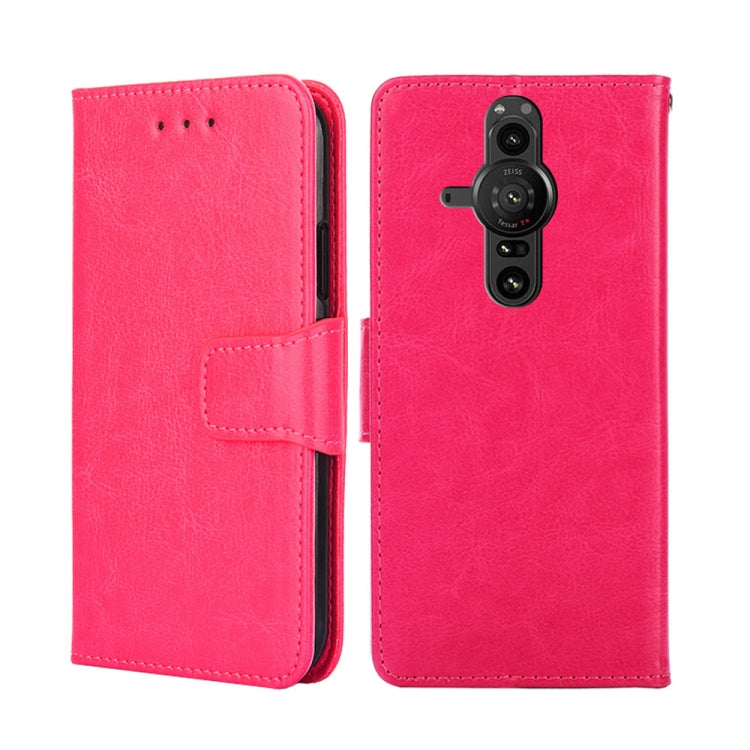 For Sony Xperia Pro-I Crystal Texture Leather Phone Case