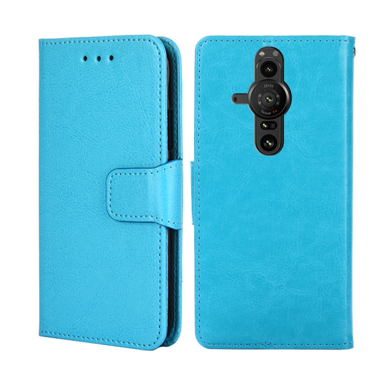 For Sony Xperia Pro-I Crystal Texture Leather Phone Case