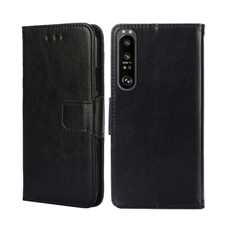 For Sony Xperia 1 III Crystal Texture Leather Phone Case