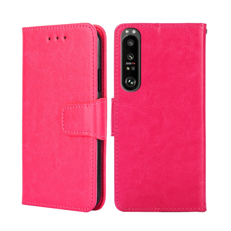 For Sony Xperia 1 III Crystal Texture Leather Phone Case
