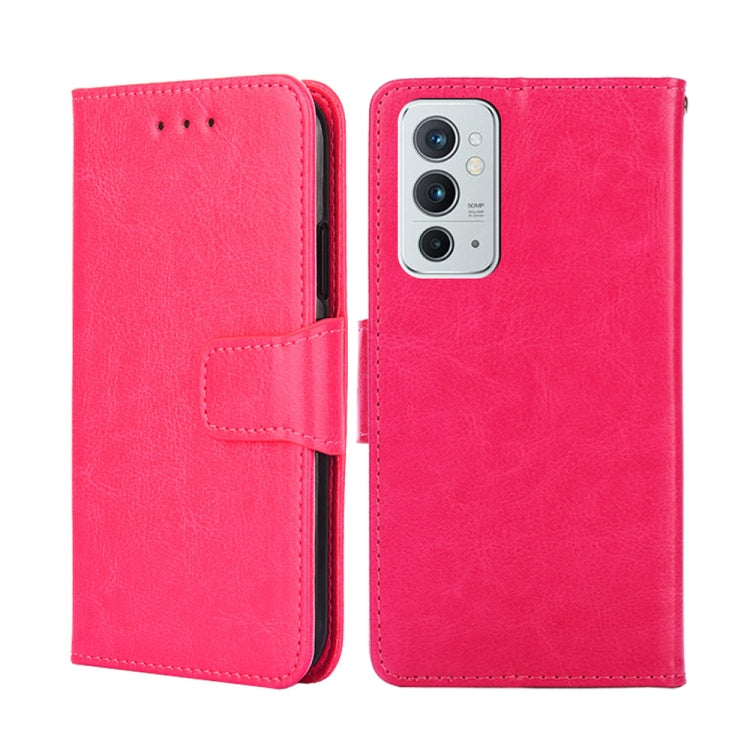 For OnePlus 9RT 5G Crystal Texture Leather Phone Case