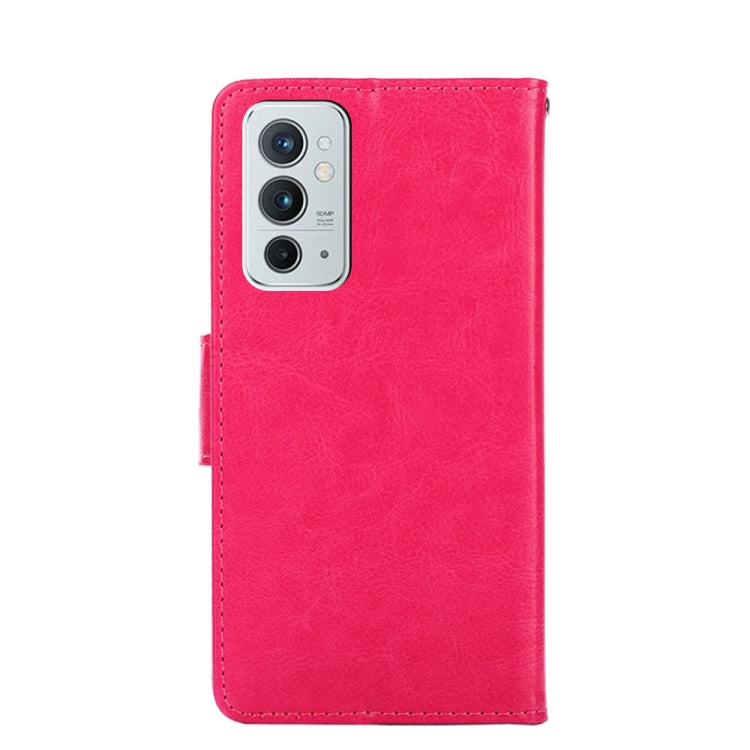 For OnePlus 9RT 5G Crystal Texture Leather Phone Case