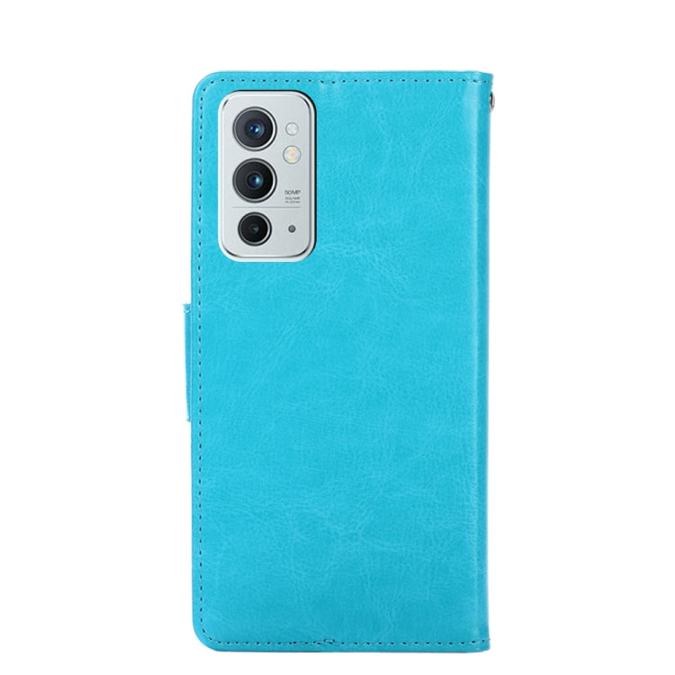 For OnePlus 9RT 5G Crystal Texture Leather Phone Case