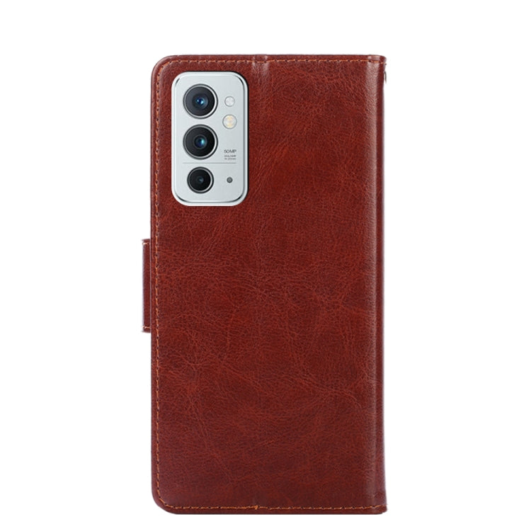 For OnePlus 9RT 5G Crystal Texture Leather Phone Case