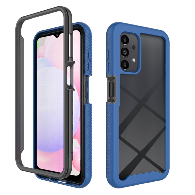 For Samsung Galaxy A13 4G Starry Sky Solid Color Series Shockproof PC + TPU Phone Case