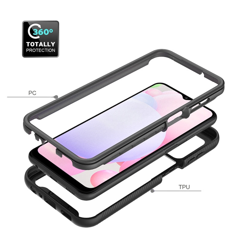 For Samsung Galaxy A13 4G Starry Sky Solid Color Series Shockproof PC + TPU Phone Case