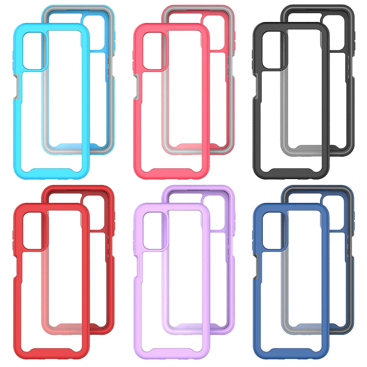For Samsung Galaxy A13 4G Starry Sky Solid Color Series Shockproof PC + TPU Phone Case