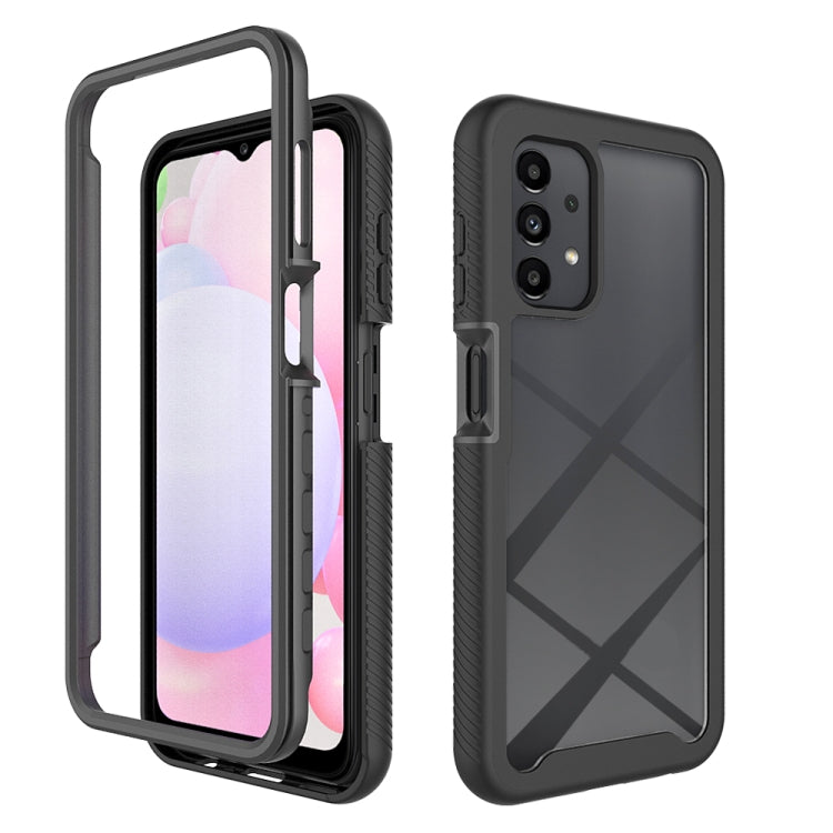 For Samsung Galaxy A13 4G Starry Sky Solid Color Series Shockproof PC + TPU Phone Case
