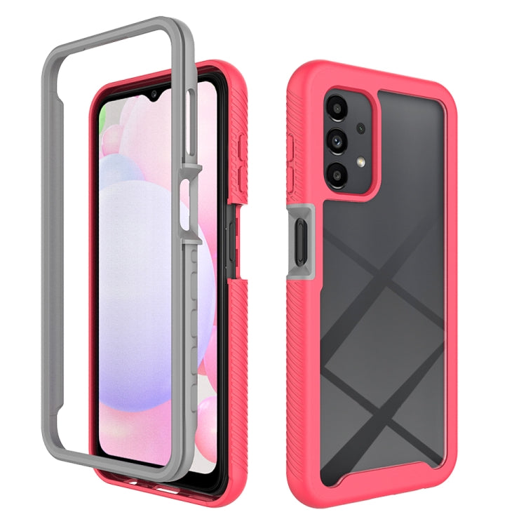 For Samsung Galaxy A13 4G Starry Sky Solid Color Series Shockproof PC + TPU Phone Case