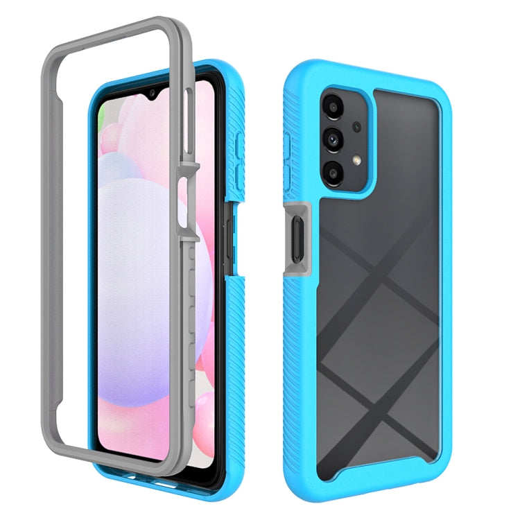 For Samsung Galaxy A13 4G Starry Sky Solid Color Series Shockproof PC + TPU Phone Case