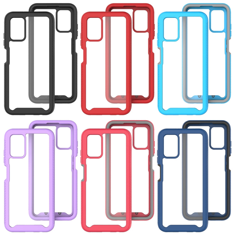 For Samsung Galaxy A03s 164mm Starry Sky Solid Color Series Shockproof PC + TPU Phone Case