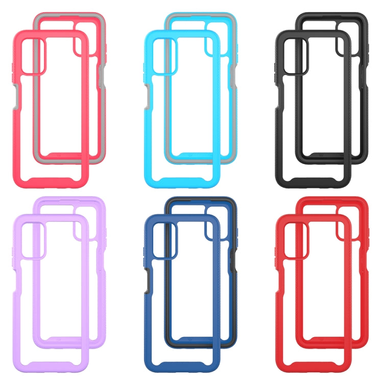 For Samsung Galaxy A03s 166mm Starry Sky Solid Color Series Shockproof PC + TPU Phone Case