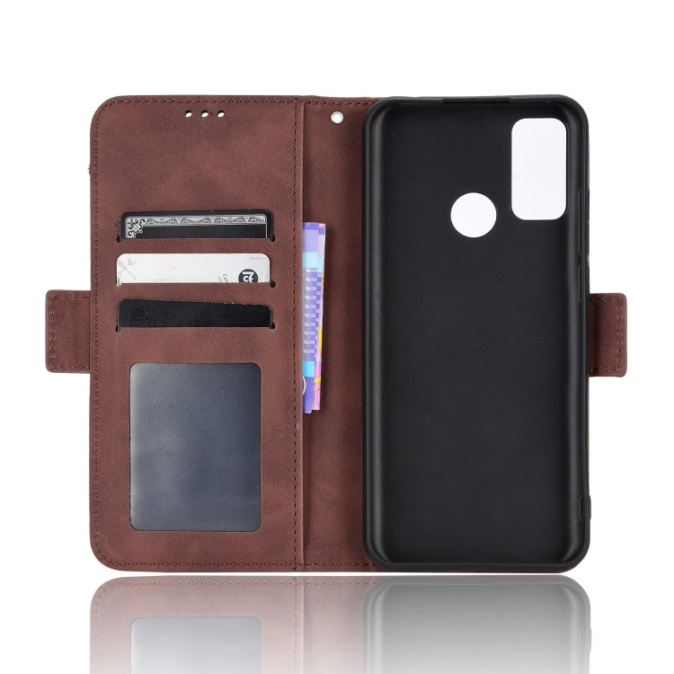 For BLU G51 Plus Skin Feel Calf Pattern Leather Phone Case