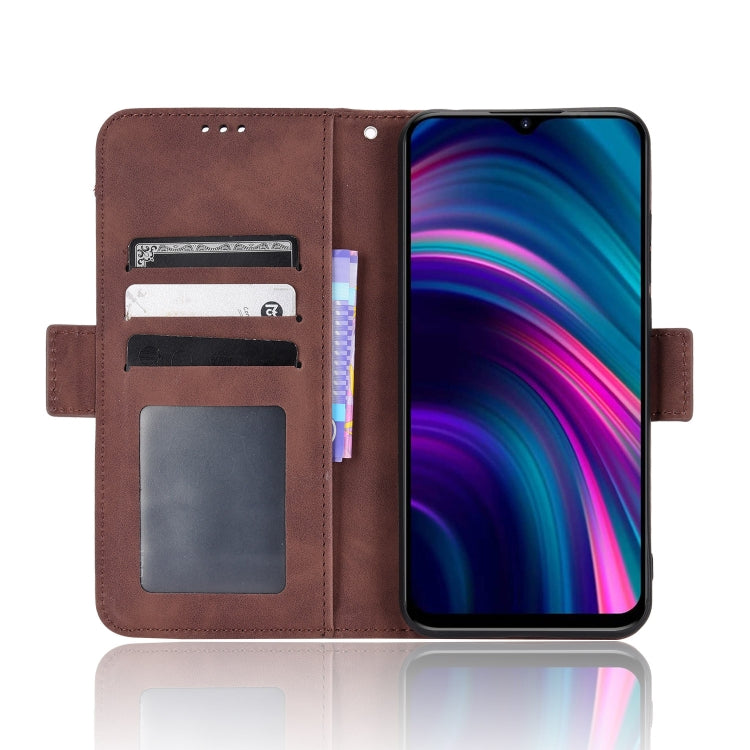 For BLU G51 Plus Skin Feel Calf Pattern Leather Phone Case