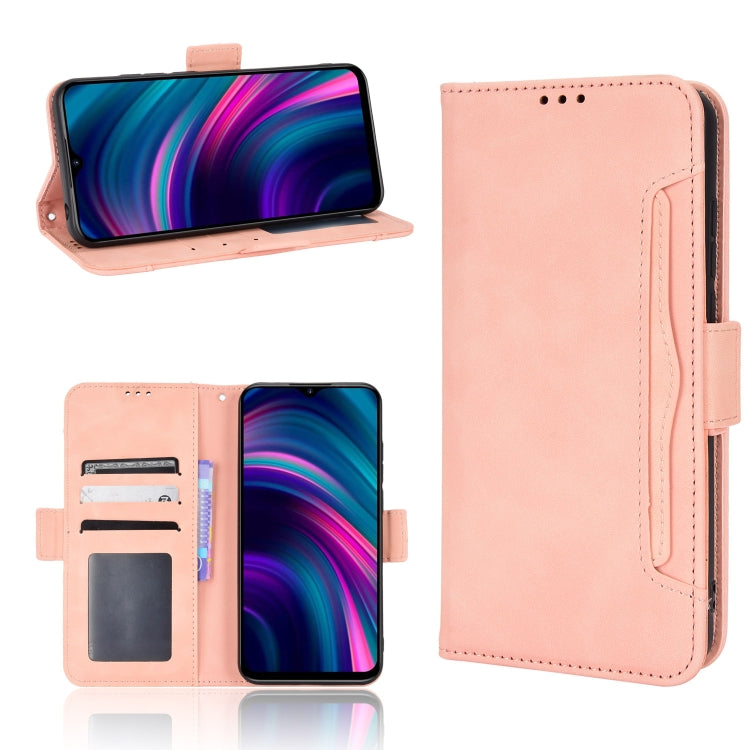 For BLU G51 Plus Skin Feel Calf Pattern Leather Phone Case