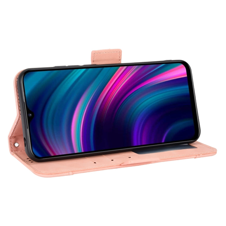 For BLU G51 Plus Skin Feel Calf Pattern Leather Phone Case