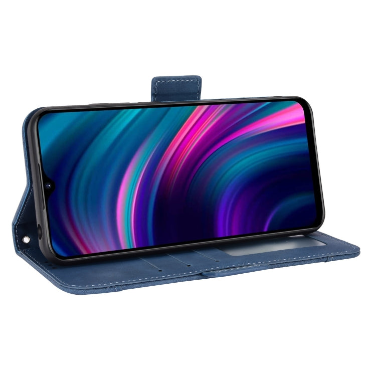 For BLU G51 Plus Skin Feel Calf Pattern Leather Phone Case