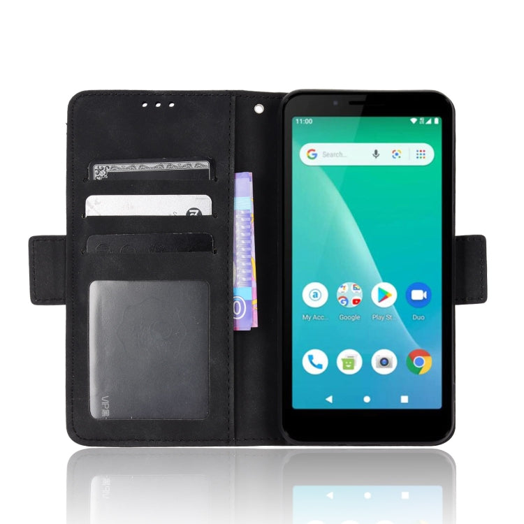 For Schok Volt SV55 / SV55216 Skin Feel Calf Pattern Leather Phone Case