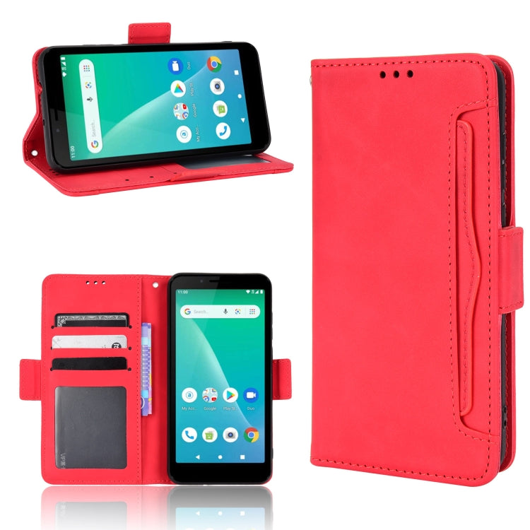 For Schok Volt SV55 / SV55216 Skin Feel Calf Pattern Leather Phone Case