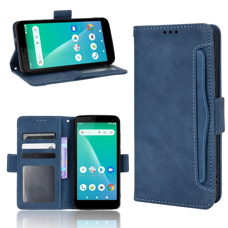 For Schok Volt SV55 / SV55216 Skin Feel Calf Pattern Leather Phone Case