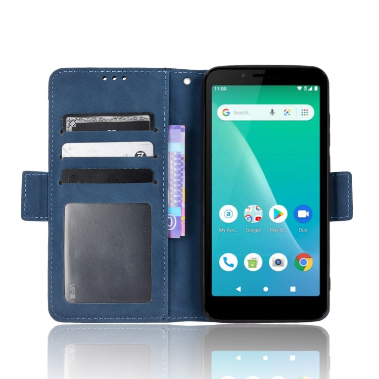 For Schok Volt SV55 / SV55216 Skin Feel Calf Pattern Leather Phone Case