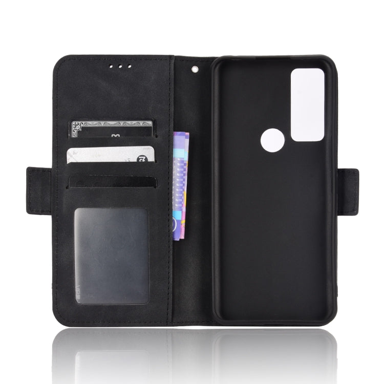 For TCL 30V 5G Skin Feel Calf Pattern Leather Phone Case