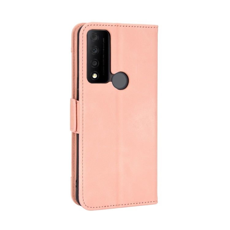 For TCL 30V 5G Skin Feel Calf Pattern Leather Phone Case