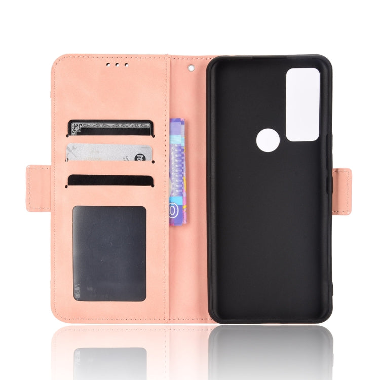 For TCL 30V 5G Skin Feel Calf Pattern Leather Phone Case