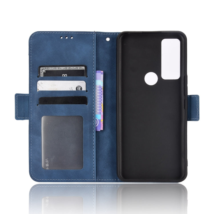 For TCL 30V 5G Skin Feel Calf Pattern Leather Phone Case