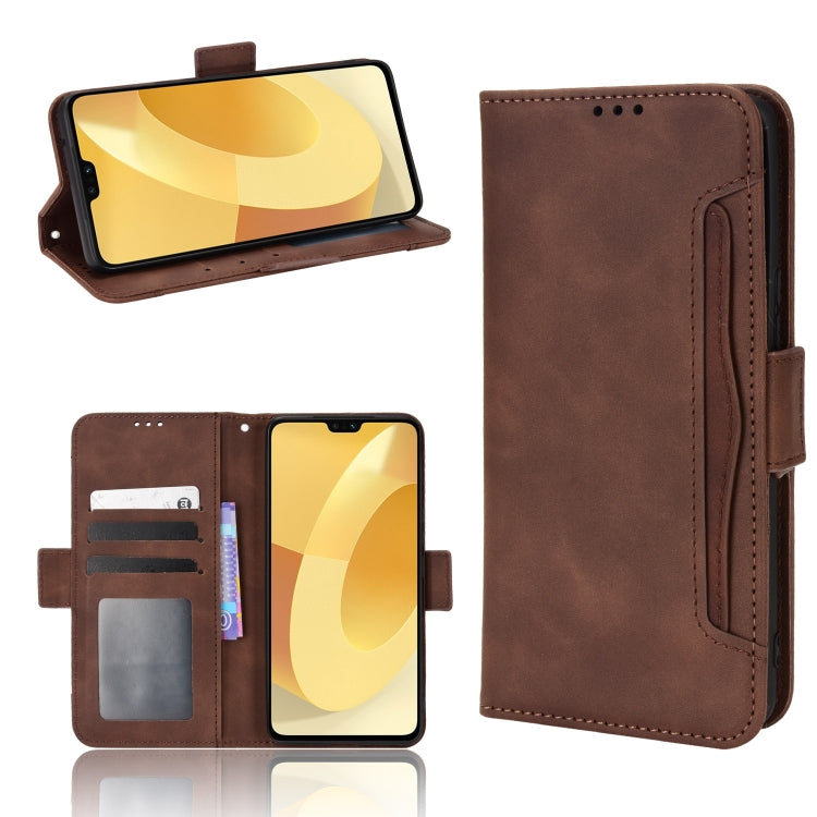 For vivo S12 / V23 5G Skin Feel Calf Pattern Leather Phone Case