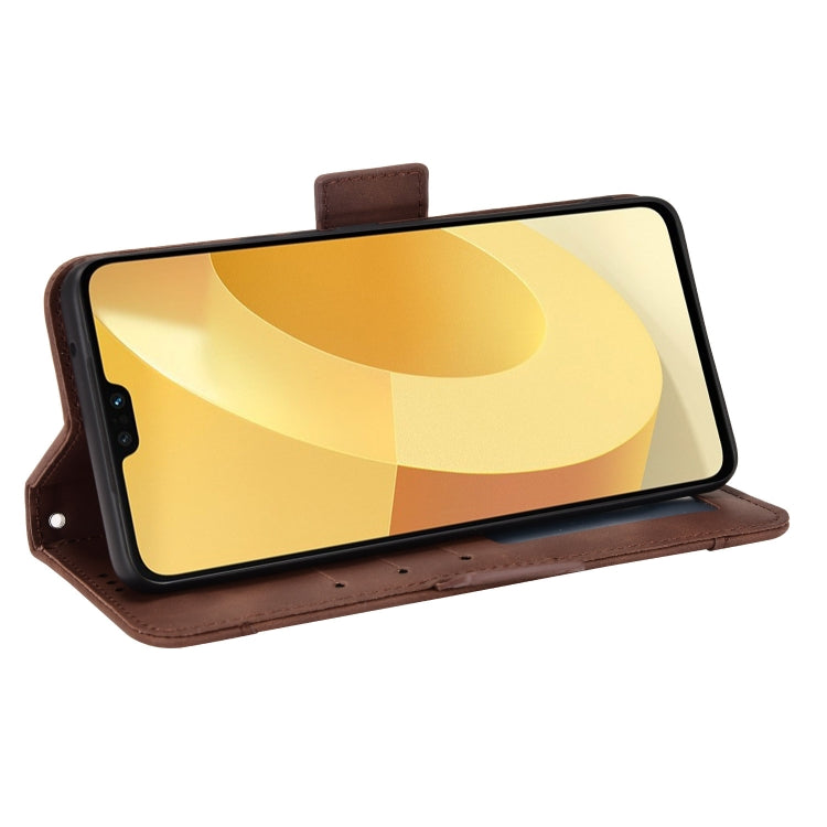 For vivo S12 / V23 5G Skin Feel Calf Pattern Leather Phone Case