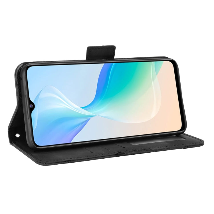 For vivo Y76 5G Skin Feel Calf Pattern Leather Phone Case